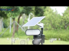 4G Color Night Vision CCTV Camera H.265 Compression 355o Pan 120o Tilt Solar PTZ Camera